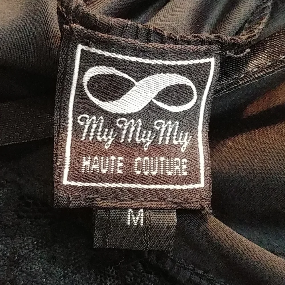 My My My Black Satin Nightie - Picture 6 of 7